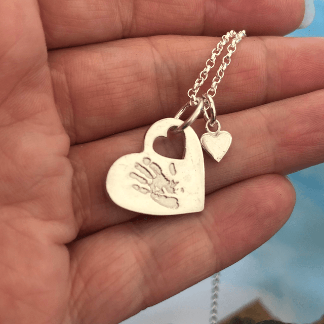 Handprint Keepsake Pendant