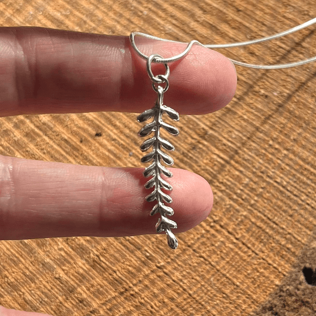 Silver Fern Pendant