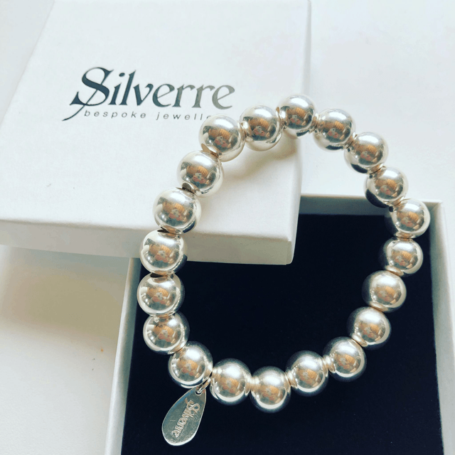 Silver Ball Bracelet