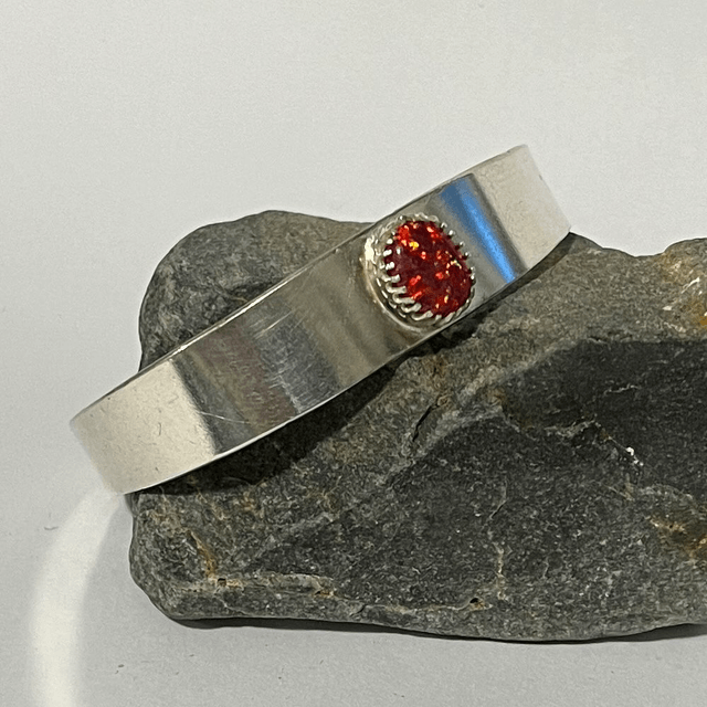 Sterling Silver Cuff Bangle