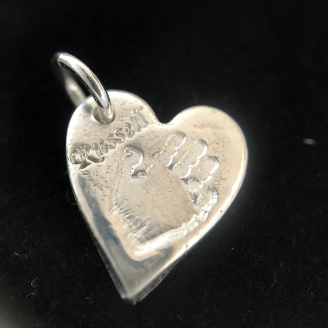 Handprint Keepsake Pendant