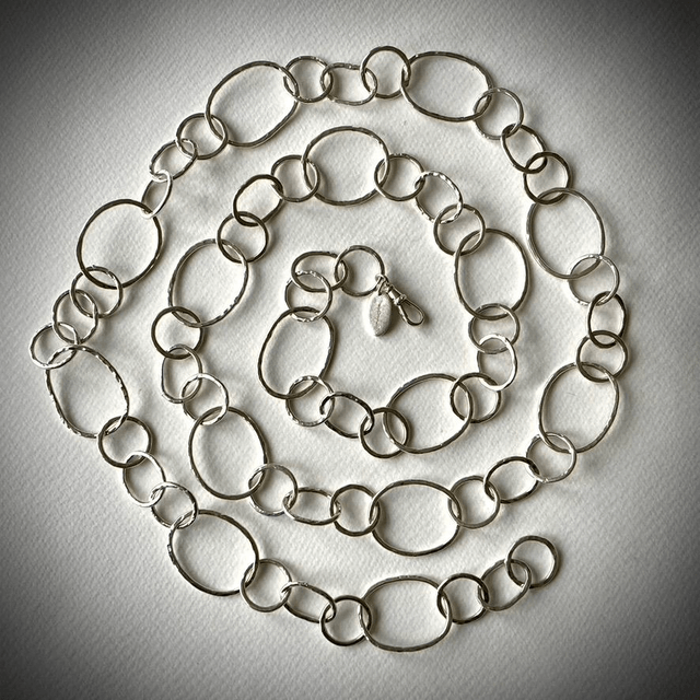 Sterling Silver Large Linked Chain