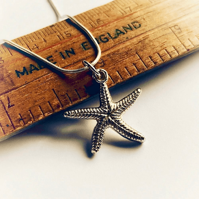 Silver Starfish Pendant