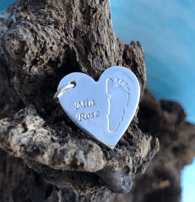 Handprint Keepsake Pendant