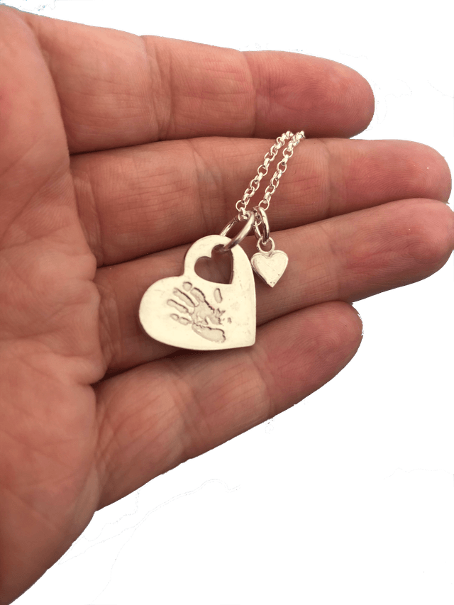 Handprint Keepsake Pendant