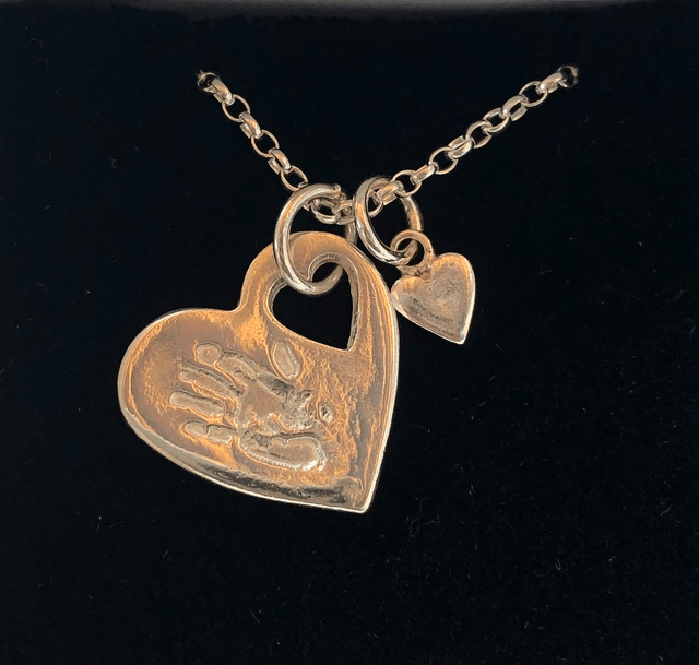 Handprint Keepsake Pendant