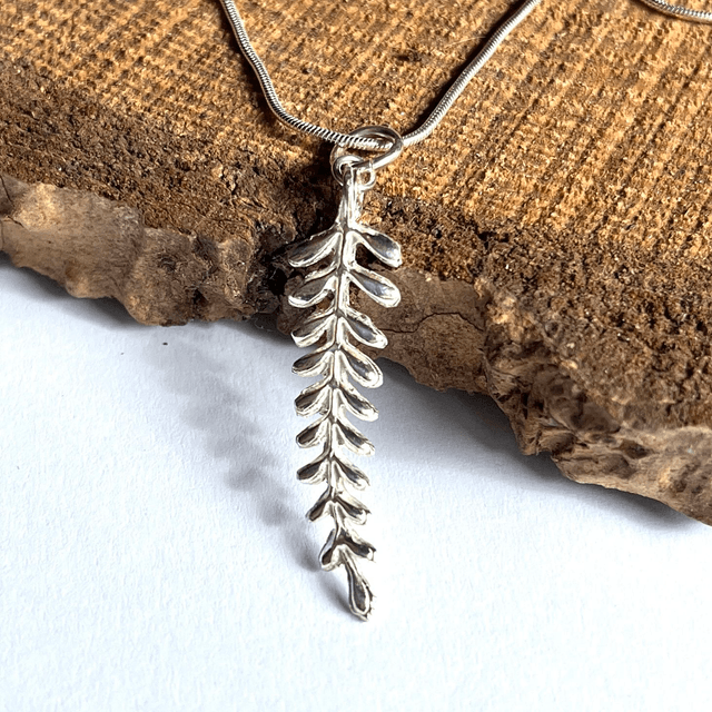 Silver Fern Pendant