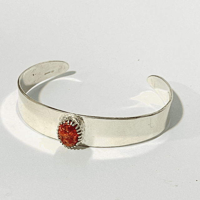Sterling Silver Cuff Bangle