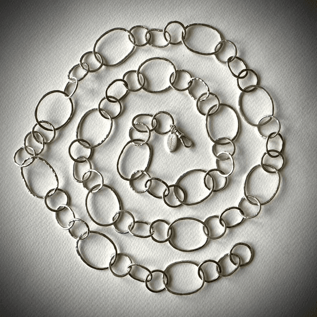 Sterling Silver Large Linked Chain