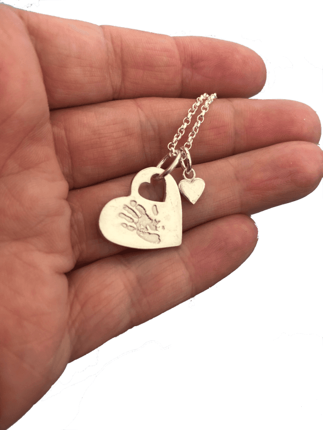 Handprint Keepsake Pendant